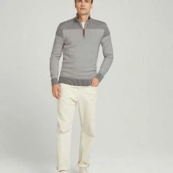 Auslauf 🔥 TOM TAILOR Strickpullover »Pullover mit Troyer Kragen« Sky Captain Blue, Soft buttercream, Decadent Bordeaux, Black Grey Melange 😀 -Tom Tailor Verkaufsgeschäft 94f02ceb 7aef 531b 98f4 1d1ed41ae8e2