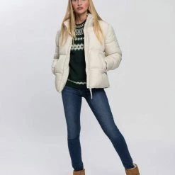 Schlussverkauf ✨ TOM TAILOR Steppjacke mit Strickkragen innen Hellbeige, Schwarz, Dunkelbraun, Herbal tea green ✔️ -Tom Tailor Verkaufsgeschäft 94f1a7f8 6849 5b42 88d1 aa19e647b69d