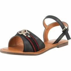 Brandneu ✨ TOM TAILOR »Riemchensandalen« Riemchensandale Dunkelblau, Cognac 🌟 -Tom Tailor Verkaufsgeschäft 95200fa2 2ede 5320 aac5 26c3ff7e9615