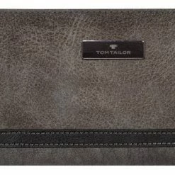 Budget 💯 TOM TAILOR Geldbörse »ELIN«, im Farbmix mit Kontrastnähten Grey, Mixed blue, Beige, Blue 🎁