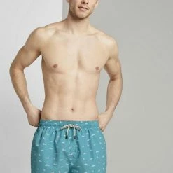 Bester Verkauf 👍 TOM TAILOR Badeshorts »Gemusterte Badeshorts« Navy-dress blues, Turquoise#ft5_slash#white, Pineapple-acacia, 👗 Dress blue 😉 -Tom Tailor Verkaufsgeschäft 95712f56 b645 529c aec0 0cb63ed11da5