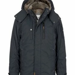 Billig ❤️ TOM TAILOR Winterjacke »Jacke mit abnehmbarer Kapuze« Cyber Grey, Black, Sky Captain Blue 🎁 -Tom Tailor Verkaufsgeschäft 95847919 a819 5204 9ec1 99ce1db0e429