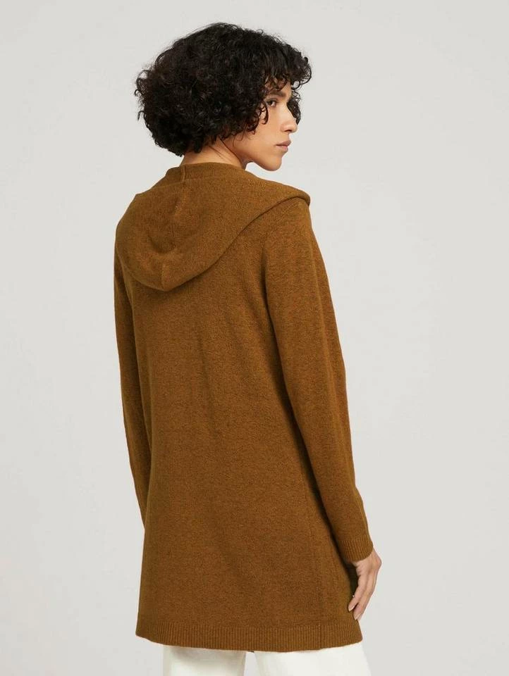 Bestes Angebot 👏 TOM TAILOR Strickjacke »Cardigan mit Kapuze« Deep black, Gingerbread brown melange, Silver Grey Melange 😀 2 Bestes Angebot 👏 TOM TAILOR Strickjacke »Cardigan mit Kapuze« Deep black, Gingerbread brown melange, Silver Grey Melange 😀 – Bild 2