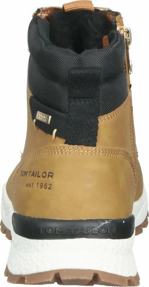 Bester Verkauf 🔔 TOM TAILOR »Lederimitat« Schnürstiefelette Camel, Black, Schwarz 🥰 9 Bester Verkauf 🔔 TOM TAILOR »Lederimitat« Schnürstiefelette Camel, Black, Schwarz 🥰 – Bild 9