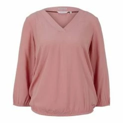 Budget 🥰 TOM TAILOR Langarmbluse »V-Ausschnitt Bluse mit LENZING(TM) ECOVERO(TM)« Blue apricot paisley design, Pink blue multicolor ditsy, Blue offwhite minimal, Dusty pastel pink 🔔 -Tom Tailor Verkaufsgeschäft 969d911c 8c9a 56b0 b5b5 ff43dce1676b