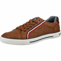 Am billigsten 🛒 TOM TAILOR »Sneakers Low« 👟 Sneaker Dunkelblau, Cognac, White ⭐ -Tom Tailor Verkaufsgeschäft 96e4eb4b 44fc 506a a19e 5a961ef96f4b
