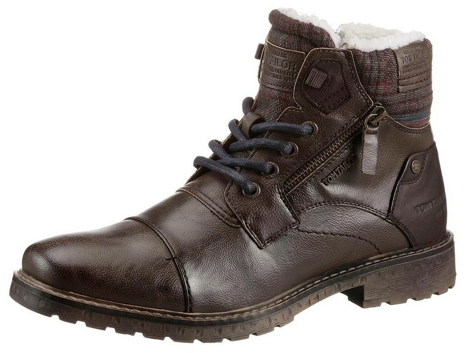 Großhandel 🧨 TOM TAILOR »Winterstiefeletten« Winterstiefelette Dunkelbraun, Grau, Schwarz-dunkelbraun 🎁 12 Großhandel 🧨 TOM TAILOR »Winterstiefeletten« Winterstiefelette Dunkelbraun, Grau, Schwarz-dunkelbraun 🎁 – Bild 12