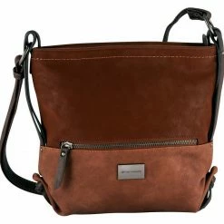 Aktion ❤️ TOM TAILOR Umhängetasche »ELIN«, mit Reißverschluss Rückfach Khaki #ft5_slash# khaki, Cognac, Schwarz, Mixed brown 😉 -Tom Tailor Verkaufsgeschäft 977f660d a697 5915 b0d0 bbc544b4459c
