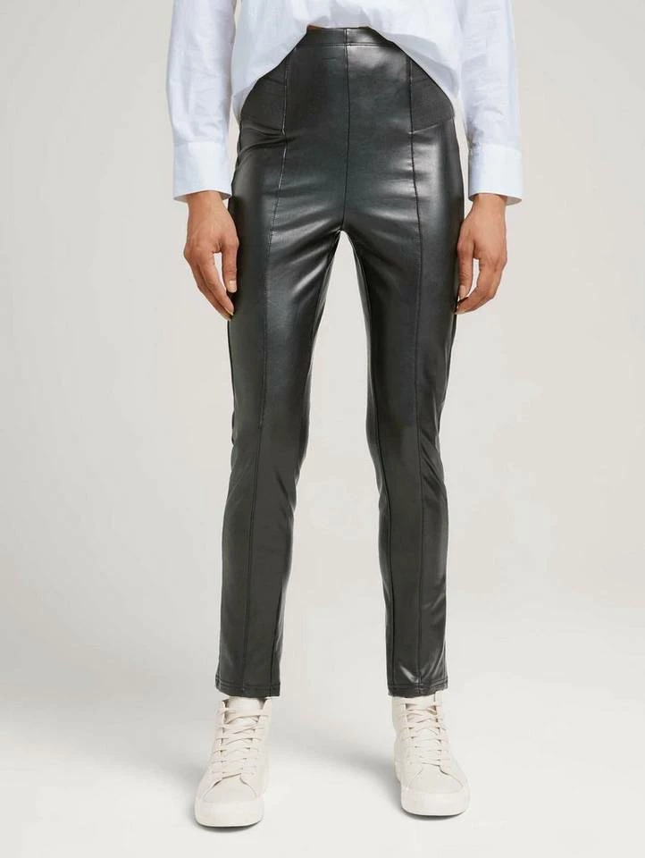 Besorgen 🎉 TOM TAILOR Culotte »Kunstleder Leggings« Deep black, Java dark brown 🎉 14 Besorgen 🎉 TOM TAILOR Culotte »Kunstleder Leggings« Deep black, Java dark brown 🎉 - Image 14