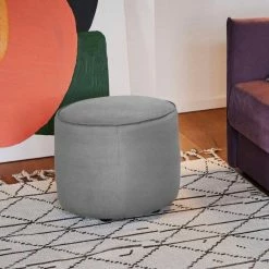 Neu ❤️ TOM TAILOR Pouf »DROP CHIC«, mit Kedernaht, ø 50 cm Dark grey TSV 39, Lavender TSV 18, Olive TSV 23, Sunny yellow REC 25 👏 -Tom Tailor Verkaufsgeschäft 97c8f7e3 b261 547a 9994 0a01a4cedd91
