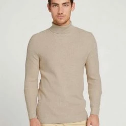 Bestpreis 💯 TOM TAILOR Strickpullover »Strukturierter Rollkragenpullover mit LENZING(TM) ECOVERO(TM)« Stormy Gray Melange, Soft beige melange, Black, Dark prune melange 🛒 -Tom Tailor Verkaufsgeschäft 97d07a81 04e7 532d 8258 8a0b28aa62e0