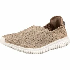 Coupon 😀 TOM TAILOR »Sportliche Slipper« Slipper Beige, Gelb, Silber, Schwarz ⌛ -Tom Tailor Verkaufsgeschäft 9815af97 c767 56e6 aa25 a9730035a1b6