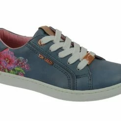 Schlussverkauf 🌟 TOM TAILOR »Tom Tailor Kinder 1172704 👟 Sneaker Blumenmuster« Schnürschuh Unbekannt, Weiß, Flieder 😉 -Tom Tailor Verkaufsgeschäft 9888c2c7 7e74 51d8 b417 feafc38a739e