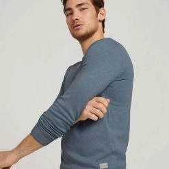 Besorgen 🌟 TOM TAILOR Strickpullover »Basic Pullover im Doppelpack« Sapphire green melange, Havana brown melange, Soft light blue melange 💯 -Tom Tailor Verkaufsgeschäft 98ded203 e8fa 5520 aac7 e72fee8c851d
