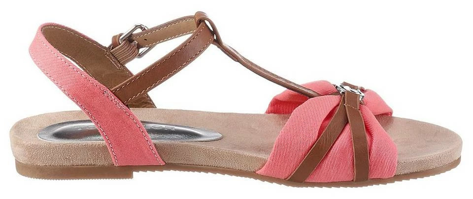 Großhandel ❤️ TOM TAILOR Riemchensandale im hübschen Materialmix Ocker, Koralle 😀 5 Großhandel ❤️ TOM TAILOR Riemchensandale im hübschen Materialmix Ocker, Koralle 😀 – Bild 5