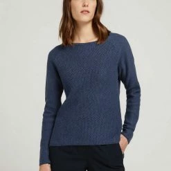 Bester Verkauf 🥰 TOM TAILOR Strickpullover »Pullover mit Wabenstruktur« Dark Denim Blue, Fog Grey Melange, Desert sand melange, Khaki olive 😉 -Tom Tailor Verkaufsgeschäft 9a82e2c7 623b 5b5d 8c35 233dba900281