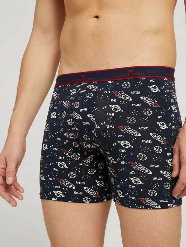 Bestpreis 🛒 TOM TAILOR Boxershorts »2er Pack Long Pants mit All-Over-Print« 🥰 3 Bestpreis 🛒 TOM TAILOR Boxershorts »2er Pack Long Pants mit All-Over-Print« 🥰 - Image 3