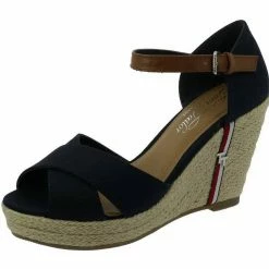 Schlussverkauf ✔️ TOM TAILOR »Tom Tailor Damen 1190809 🩴 Sandalette Keilabsatz« Keilsandalette 🧨