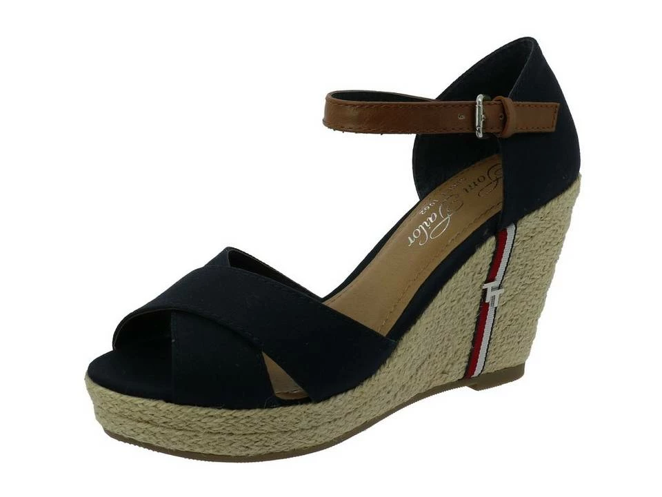 Schlussverkauf ✔️ TOM TAILOR »Tom Tailor Damen 1190809 🩴 Sandalette Keilabsatz« Keilsandalette 🧨 1 Schlussverkauf ✔️ TOM TAILOR »Tom Tailor Damen 1190809 🩴 Sandalette Keilabsatz« Keilsandalette 🧨