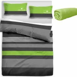 Bester Verkauf 😀 Bettwäsche »Carl«, TOM TAILOR, mit Gratis-Zugabe: Spannbettlaken Türkis-grau, Grün-grau, Taupe-beere, Rot-grau ⌛ -Tom Tailor Verkaufsgeschäft 9c824419 1462 5cbf aab5 b213e9c1e369