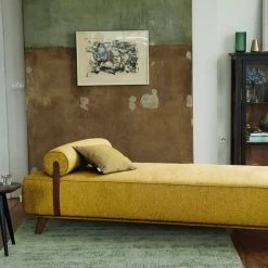 Bestpreis 😀 TOM TAILOR Daybett »NORDIC DAYBED PURE«, inklusive Kissenrolle & Lederband, wahlweise mit Bettkasten, Füße in Nussbaum Curry GCP 105, Zinc GCP 11, Denim GCP 106, Concrete GCP 129 🔥 -Tom Tailor Verkaufsgeschäft 9e21b58f f9e5 53cb b9fe cc96ac5fd7c2