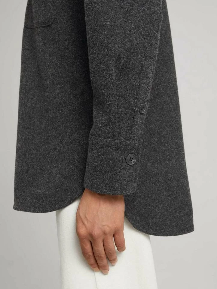 Aktion ⭐ TOM TAILOR Kurzblazer »Hemdjacke mit Brusttaschen« 🤩 5 Aktion ⭐ TOM TAILOR Kurzblazer »Hemdjacke mit Brusttaschen« 🤩 - Image 5