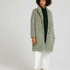 Aktion 🎁 TOM TAILOR Regenmantel »Kunstfell Mantel« Herbal tea green, Smooth light sand 🌟 -Tom Tailor Verkaufsgeschäft 9ef23c9c 342b 5622 9d66 dce30f503128