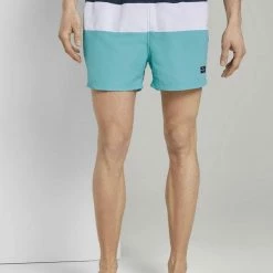 Angebote 🔥 TOM TAILOR Badeshorts, mit Blockstreifen Poppy red, Navy-rot-weiß, Navy-weiß-türkis, 👗 Dress blue 👏 -Tom Tailor Verkaufsgeschäft 9f09250c f05c 5b3b a05b a0074c010a63