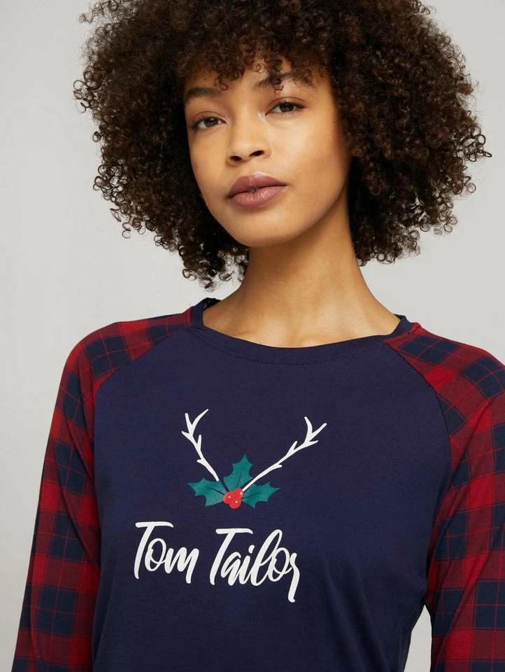 Besorgen 🎁 TOM TAILOR Pyjama »kariertes Nachthemd mit Print« ⌛ 5 Besorgen 🎁 TOM TAILOR Pyjama »kariertes Nachthemd mit Print« ⌛ - Image 5