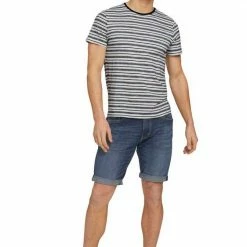 Bester Verkauf 🌟 TOM TAILOR 👖 Jeansshorts mit modischen Waschungen Dark stone blue black denim, Clean dark stone grey denim, Light stone wash denim, Grey ✨ -Tom Tailor Verkaufsgeschäft a0442b15 f90f 5637 bbc9 051ea007998d