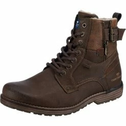Bestes Angebot 🌟 TOM TAILOR »Winterstiefeletten« Winterstiefelette Schwarz, Braun 🛒 -Tom Tailor Verkaufsgeschäft a058b241 2704 5800 95d0 5d6227b3eaf5