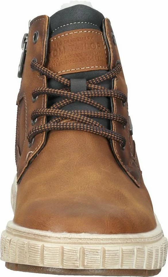 Am billigsten 🛒 TOM TAILOR »Lederimitat« Schnürstiefelette 😀 5 Am billigsten 🛒 TOM TAILOR »Lederimitat« Schnürstiefelette 😀 – Bild 5