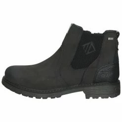 Großhandel 💯 TOM TAILOR »Lederimitat« Stiefelette Coal 00013, Whisky 01284 😍 -Tom Tailor Verkaufsgeschäft a0c84e98 7bd1 5613 8857 768b3ca86659