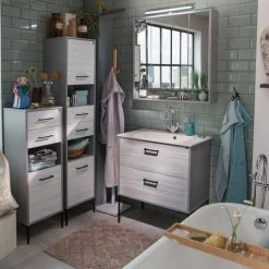 Billig 🥰 TOM TAILOR Waschtisch »Finn«, Breite 77 cm, Graphitwood, Klipp-Technik 🎁 -Tom Tailor Verkaufsgeschäft a0c9ed0b c817 558a 9b0f 24b5124cc879