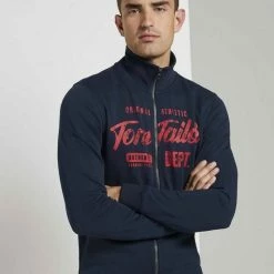 Neu ⭐ TOM TAILOR Sweatjacke »Sweatjacke mit Print« Dusty aqua, Middle Grey Melange, Dusty Wildberry Red, Sky Captain Blue 😍 -Tom Tailor Verkaufsgeschäft a115d159 62cc 56e1 baad 2a42d1c733a7