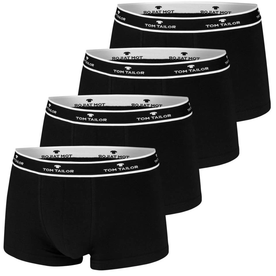 Auslauf ✔️ TOM TAILOR Boxershorts (4 Stück) elastisch angenehm im 4er Pack 4 x schwarz, 4 x navy, 2 x schwarz 2 x grau melange 🔥 9 Auslauf ✔️ TOM TAILOR Boxershorts (4 Stück) elastisch angenehm im 4er Pack 4 x schwarz, 4 x navy, 2 x schwarz 2 x grau melange 🔥 - Image 9