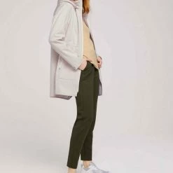 Budget 👏 TOM TAILOR Regenmantel »Übergangsparka mit Tunnelzug« Dusty Beige, Navy colorful floral design, Sky Captain Blue 😉 -Tom Tailor Verkaufsgeschäft a1544732 be76 5c44 8b94 0296621e9a33