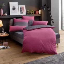 Bester Verkauf 🤩 Wendebettwäsche »Henry«, TOM TAILOR, mit Gratis-Zugabe: Sporthandtuch Türkis, Beere 🔥