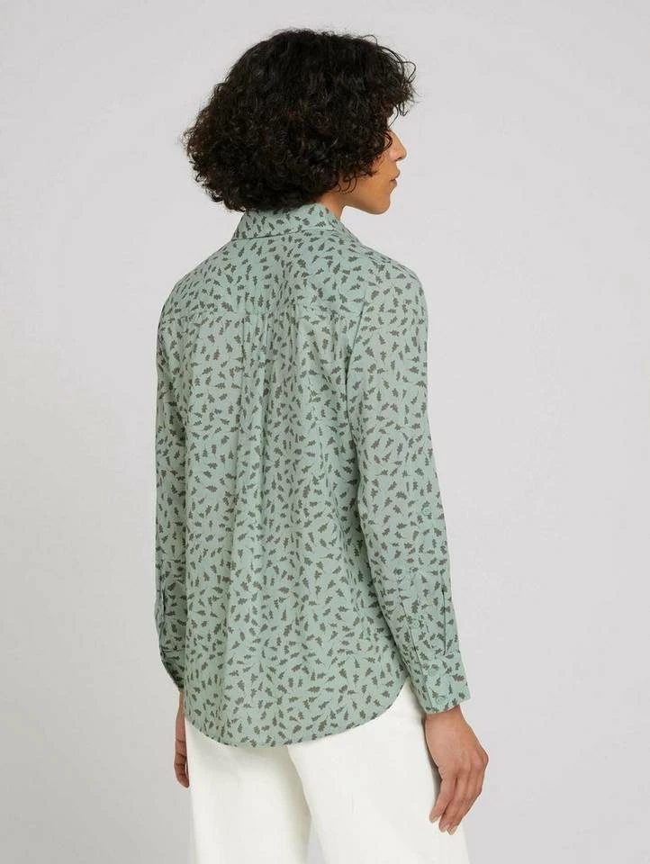 Beste Bewertungen von 🧨 TOM TAILOR Langarmbluse »Gemusterte Hemdbluse« Green leaf design, Black leaf design ✨ 2 Beste Bewertungen von 🧨 TOM TAILOR Langarmbluse »Gemusterte Hemdbluse« Green leaf design, Black leaf design ✨ - Image 2