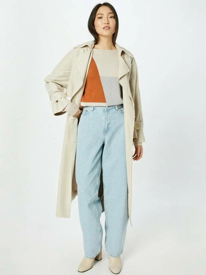 Blitzangebot 😉 TOM TAILOR Strickpullover Brown beige grey color block, Green beige grey color block 🎉 4 Blitzangebot 😉 TOM TAILOR Strickpullover Brown beige grey color block, Green beige grey color block 🎉 - Image 4