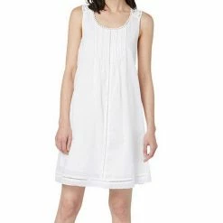 Großhandel 💯 TOM TAILOR Minikleid »TOM TAILOR Mini-Kleid sommerliches Damen Freizeit-Kleid mit gehäkelten Details Sommer-Kleid Weiß« 🛒