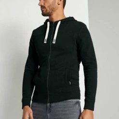 Billig 😀 TOM TAILOR Sweatjacke »Sweatjacke mit Kapuze« Middle Grey Melange, Sky Captain Blue, Black 🤩 -Tom Tailor Verkaufsgeschäft a3d80737 7e7f 5899 bc3a 400243956d43