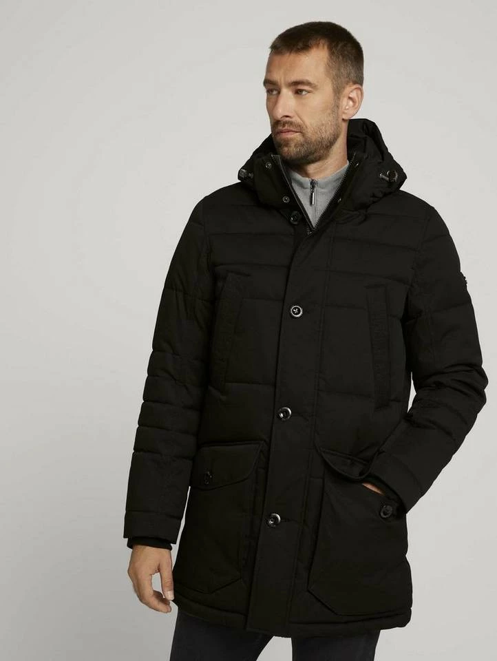 Am billigsten 🤩 TOM TAILOR Parka »gesteppter Parka mit Kapuze« Black, Mid blue garment dye structure, Sky Captain Blue ⭐ 23 Am billigsten 🤩 TOM TAILOR Parka »gesteppter Parka mit Kapuze« Black, Mid blue garment dye structure, Sky Captain Blue ⭐ - Image 23