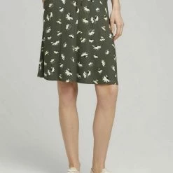 Aktion 🧨 TOM TAILOR A-Linien-Rock Khaki white outline leaves, Green paisley design, Khaki floral design, Gr&uuml;n (43) ⭐ -Tom Tailor Verkaufsgeschäft a4320e07 4de0 52b4 af01 c492fc43e952