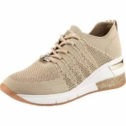 Brandneu 🔔 TOM TAILOR »Wedge-Sneakers« Wedgesneaker Dunkelblau, Beige, Nude, Gelb 🔥 -Tom Tailor Verkaufsgeschäft a4c88f2a 8443 5cd1 8222 ddb2ee4598b2