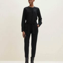 Billig 😍 TOM TAILOR Culotte »Loose Fit Hose mit Bindegürtel« 🤩 -Tom Tailor Verkaufsgeschäft a5411a6c cd59 5ae4 82b3 ab61f3460372