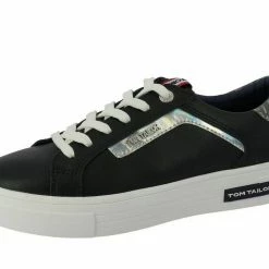 Neu 🎁 TOM TAILOR »Tom Tailor Damen 1194503 👟 Sneaker Sommer Memory Effekt« Schnürschuh White, Navy 🔥 -Tom Tailor Verkaufsgeschäft a5636931 bae0 5152 a977 b88be6b871a1