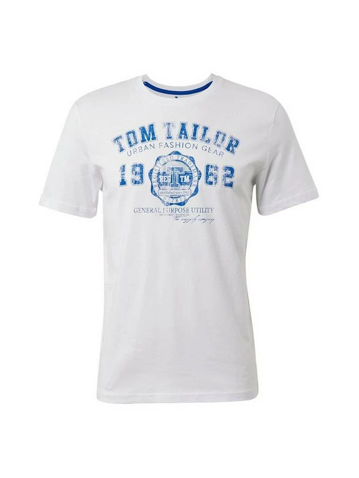 Top 10 ⌛ TOM TAILOR T-Shirt mit Logofrontprint Offwhite, Plain red, Sky captain blue white melange, Royalblau 🎁 42 Top 10 ⌛ TOM TAILOR T-Shirt mit Logofrontprint Offwhite, Plain red, Sky captain blue white melange, Royalblau 🎁 - Image 42