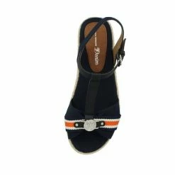 Aktion 💯 TOM TAILOR »Tom Tailor Denim Damen 1195802 🩴 Sandalette Sommer« Riemchensandale ✨ -Tom Tailor Verkaufsgeschäft a644c2ec 14ff 53a5 8cd1 454cb765fd28