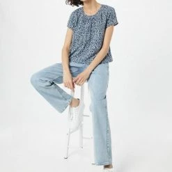 Brandneu 🎁 TOM TAILOR Kurzarmbluse Blue apricot paisley design, Blue offwhite minimal 🔔 -Tom Tailor Verkaufsgeschäft a65ddcbd b1b5 5b00 9c8e 7dbcc3f20179